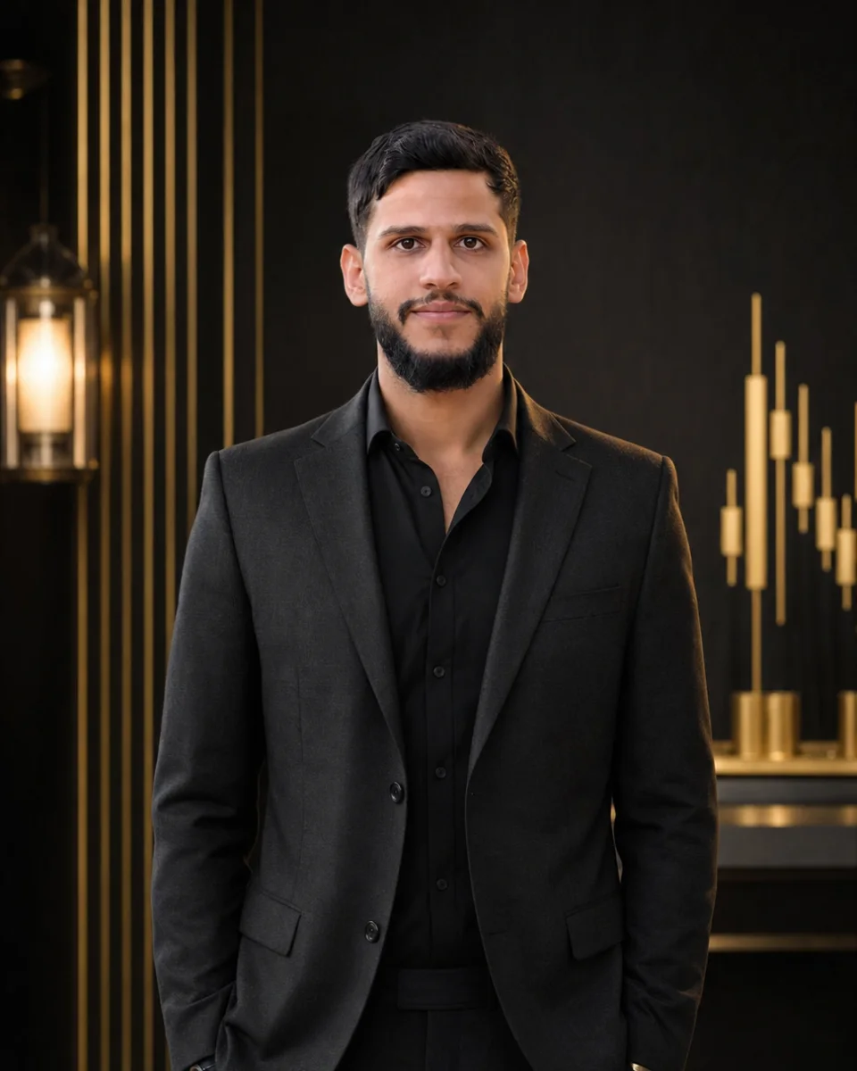 Portrait of Mohammad Salim from the Zenith Academy team